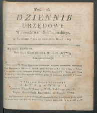 dziennik urzedowy woj.sandomierskiego 1819-25-00001